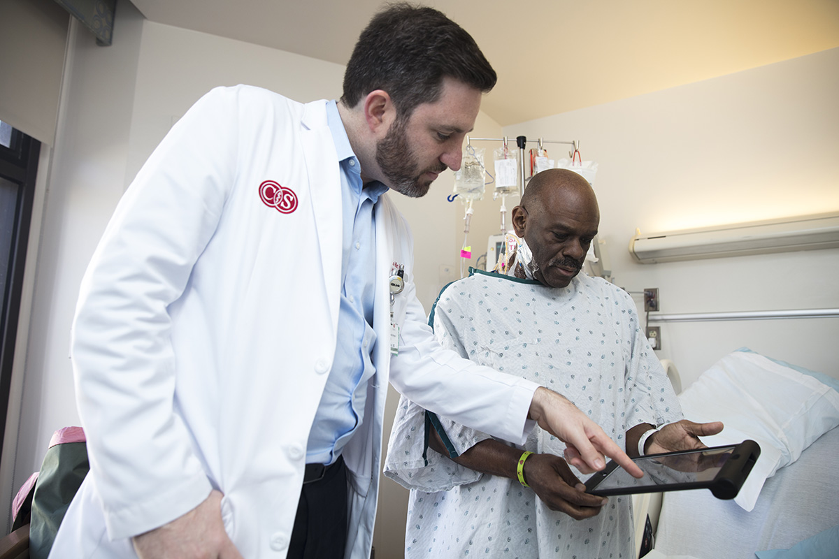 Apple Technology at Patient Bedside, Cedars-Sinai history